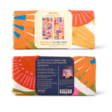 GO BIG Microfiber Beach Towel, Jolies Fleurs