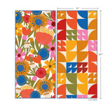 GO BIG Microfiber Beach Towel, Jolies Fleurs
