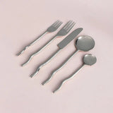 Emma Flatware Set | Silver Finish (Set of 20)