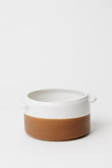 Waylon Soup Bowl in Brown/White S/4