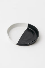 Dawson Spoon Rest in Matte Black/White