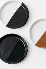 Dawson Spoon Rest in Matte Black/White