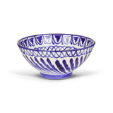 Hand Painted Lebrillo Medium Bowl, Blue