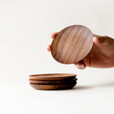 Teak Wood Coasters (Set of 4)