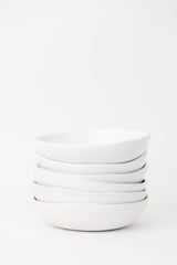 Drift Bowl in Matte White S/6