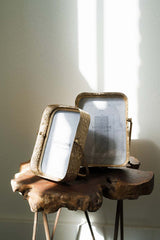 Loha Rounded 5x7 | Embossed Iron