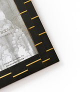 Andhera Dash Black 5x7 | Hand Carved Horn, Brass