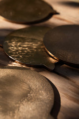 Antique Brass Coasters (Set of 6)
