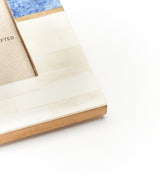 Kaveri Striped 4x6 | Carved Bone & Wood