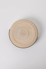Dawson Stoneware Bowl in Matte Black/White S/6