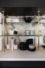 Sable Bowl in Matte Black/Glossy Black S/6