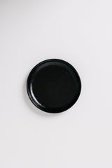 Dusk Appetizer Plate in Matte Black S/6