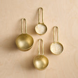 Forge Brass Measuring Scoops (Set of 4)