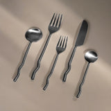 Emma Flatware Set | Silver Finish (Set of 20)