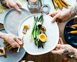 Ripple Dinner Plate by Haand