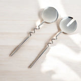 Elisa Servers in Silver (Set of 2)