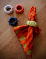 Asterisk Napkin Ring Set