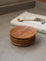 Teak Wood Coasters (Set of 4)