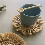 Tallo de Olivo Fringe Coaster (Set of 4)