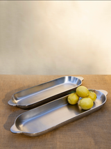 Nickel Long Trays (Set of 2)