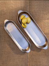 Nickel Long Trays (Set of 2)