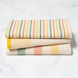 Kitchen Towel Set in Citrus Stripe S/3