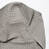 Waffle Hand Towel in Pewter S/3