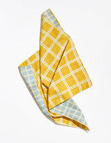 Dinner Napkins Double Sided Grid