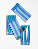 Dinner Napkins Double Sided Stripe