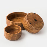 Etta Acacia Wood Bowl Set
