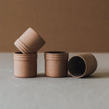 Mezcal Cup in Terracotta Chocolate (Set of 4)