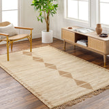 Alex Handmade Jute Triangle Rug