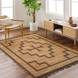 Alex Handmade Jute Cross Rug