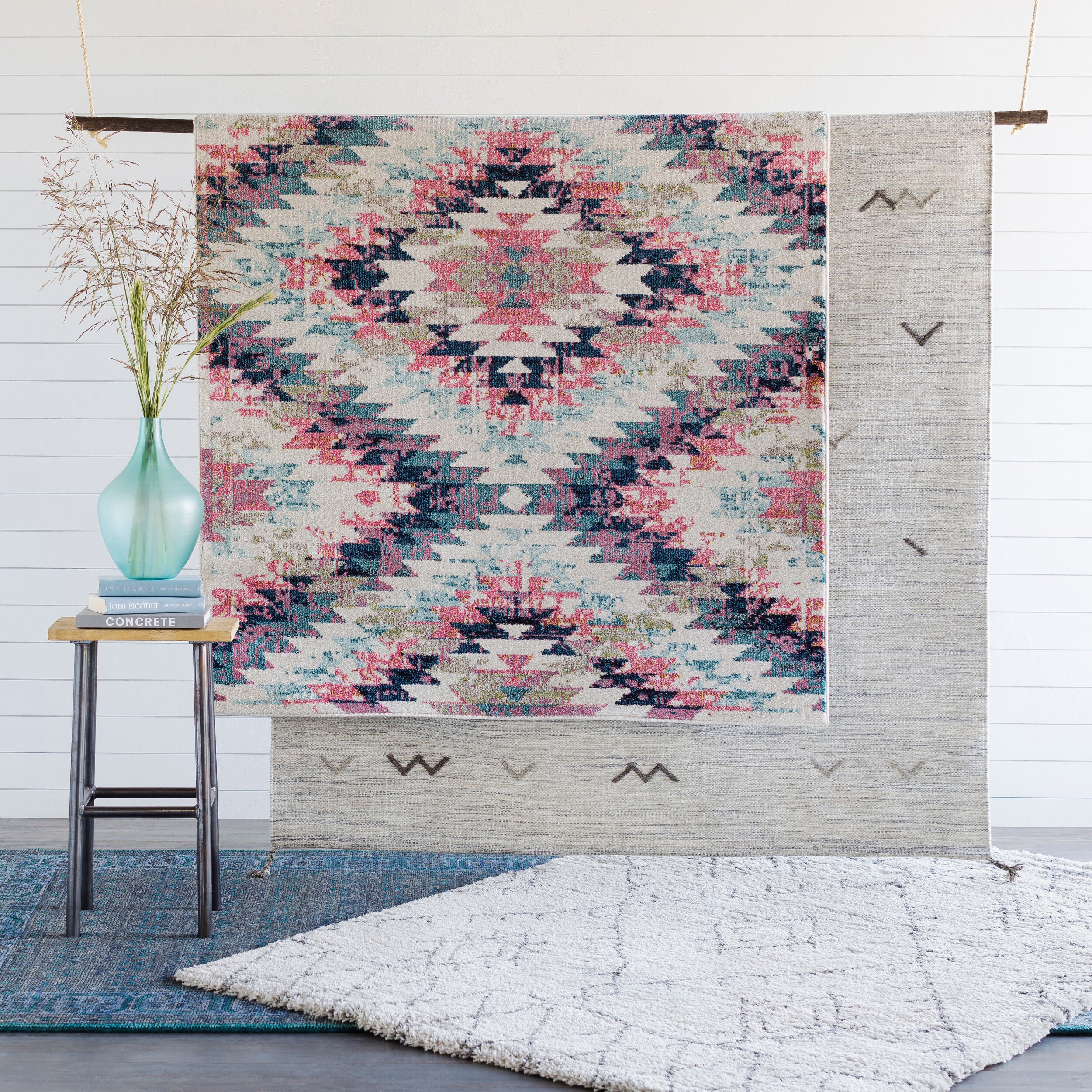 Montezuma Hand Woven Wool Rug