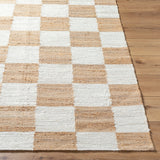 Kamey Checkered Jute Rug