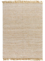 Kamey Fringe Jute Rug