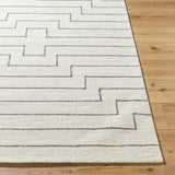 Bournemouth Handmade Lined Cream Rug