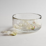 Pebbled Glass Bowl