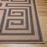 EZ Jute Geometric Rug