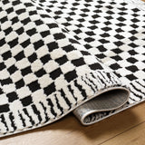 Freud Bordered Checker Rug