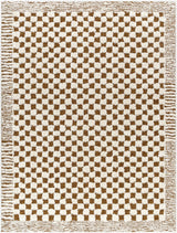 Freud Bordered Checker Rug