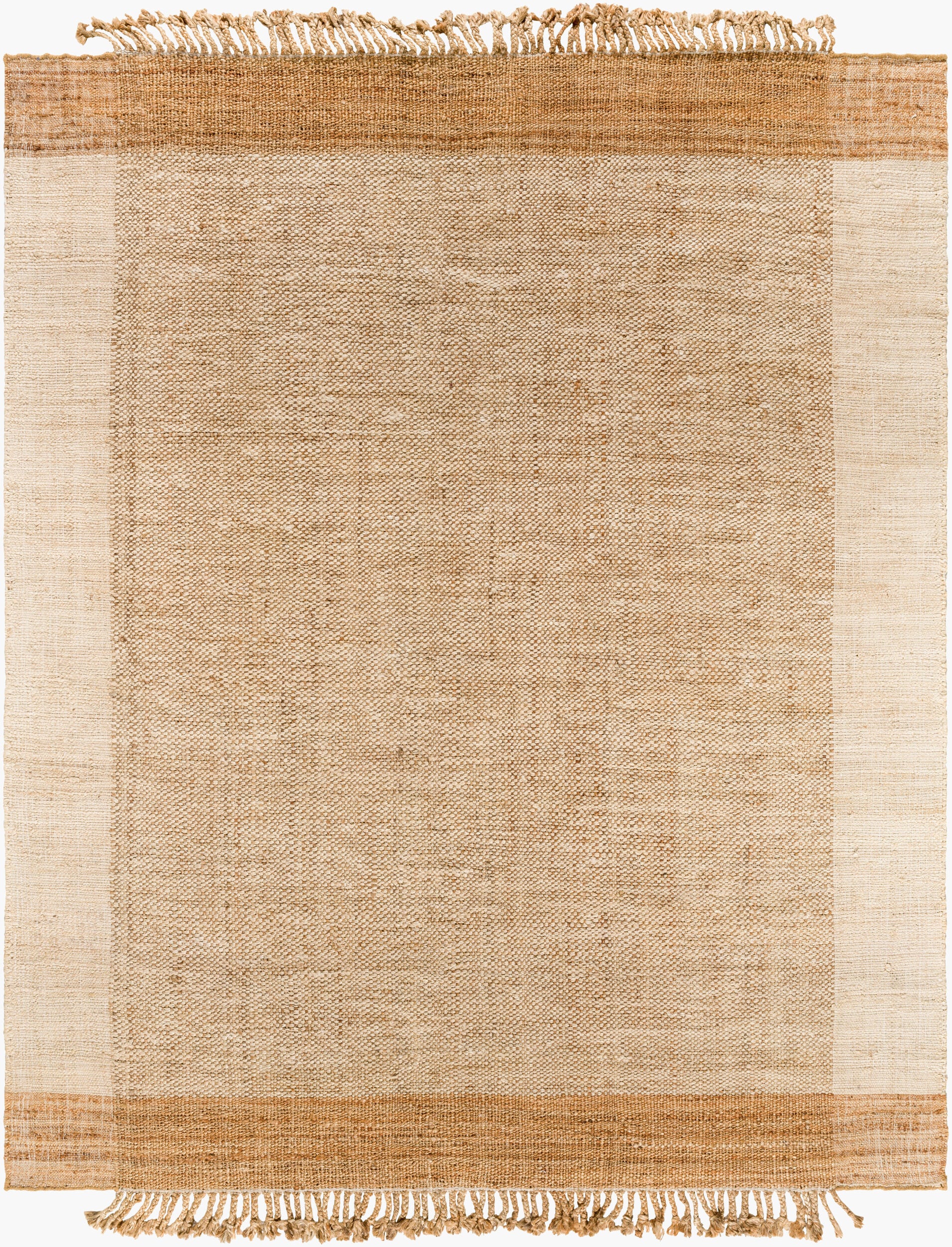 Jasmine Jute Rug in Desert Fringe