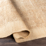 Jasmine Jute Rug in Desert Fringe