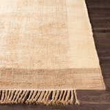Jasmine Jute Rug in Desert Fringe