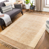 Jasmine Jute Rug in Desert Fringe