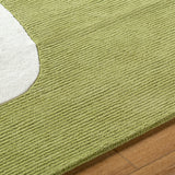 Rossi Green Graphic Rug