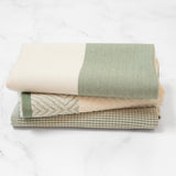Kitchen Towel Set in Kale S/3