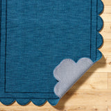 Mystique Scalloped Border Rug
