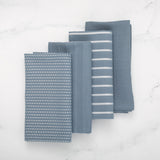 To Each Their Own Napkin Set in Borage & White