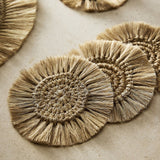 Tallo de Olivo Fringe Coaster (Set of 4)